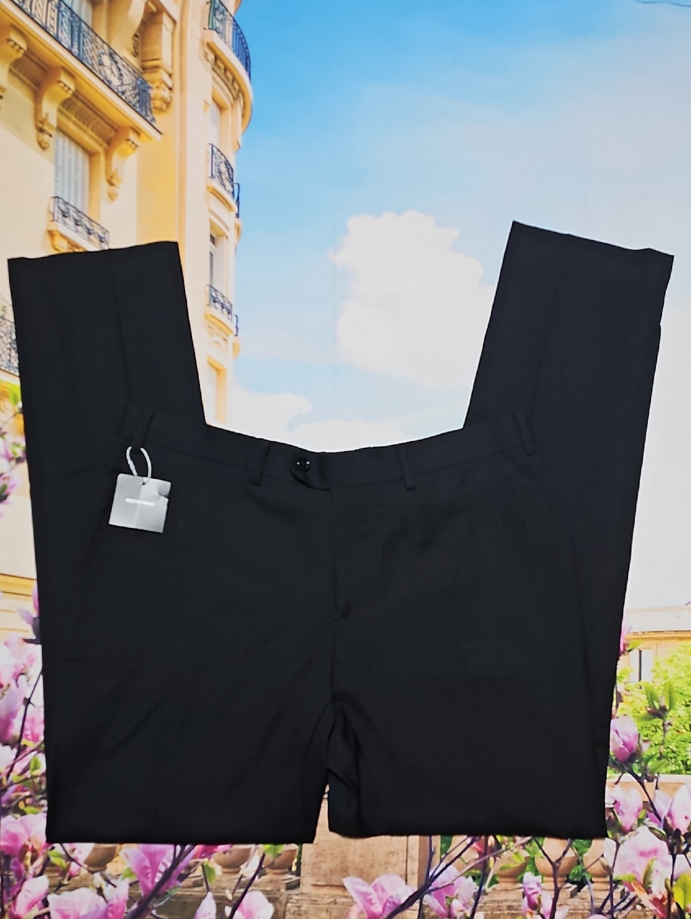 Indochino Black‎ Dress Pants Size 32x32 NWT